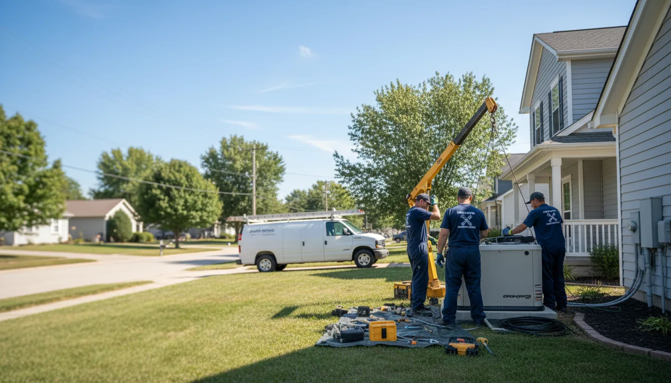 Generator Installation in De Soto, KS near me